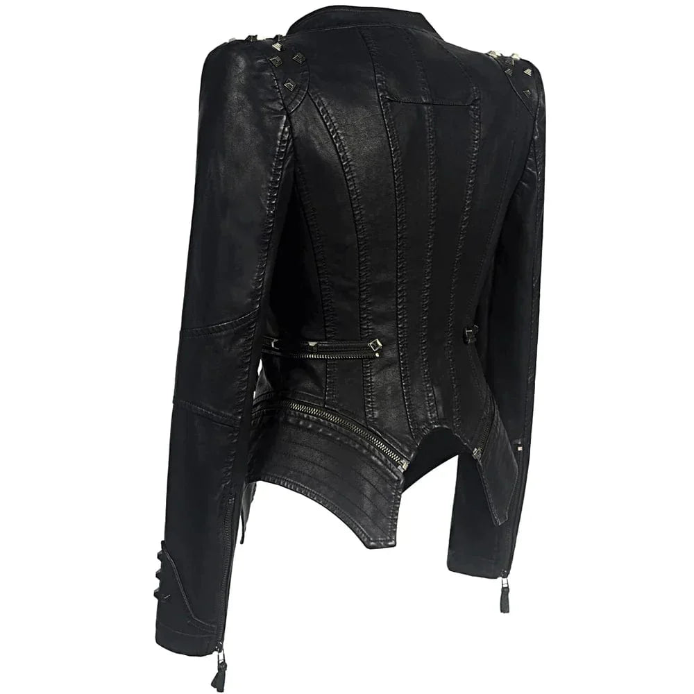 EP | Veste en similicuir pour femme