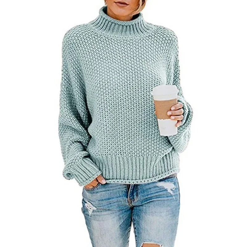 EP | Confortable pull-over Turtle-neck grande taille