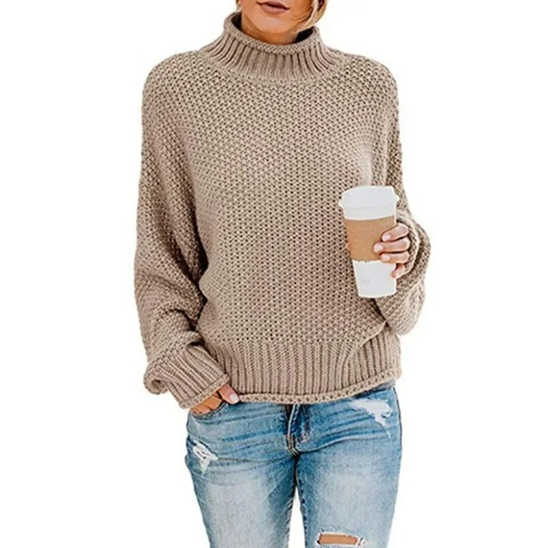 EP | Confortable pull-over Turtle-neck grande taille