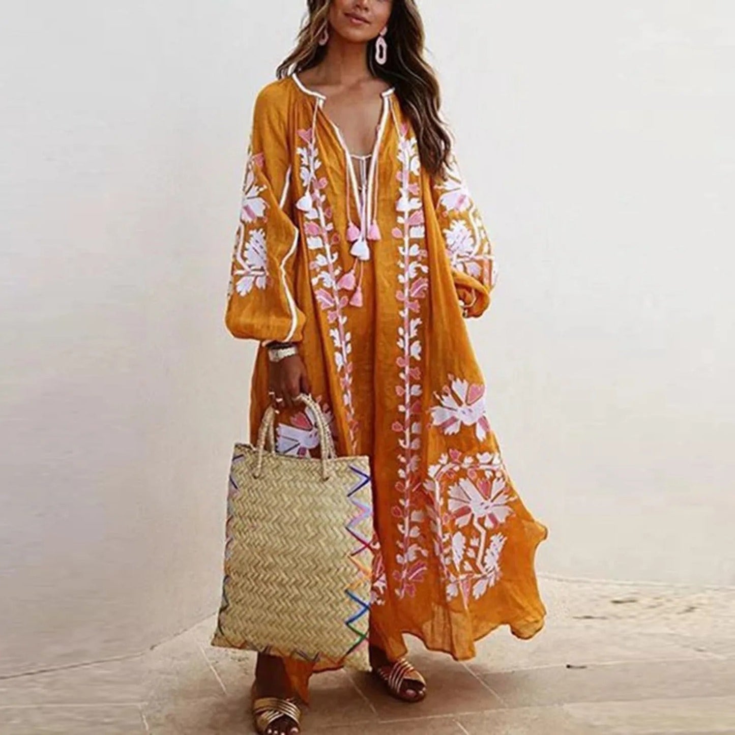 EP | Robes oversize à l'imprimé vintage