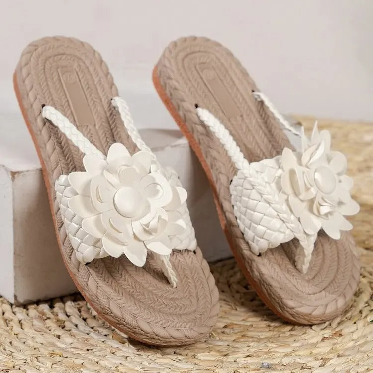 EP | sandales mode avec fleurs