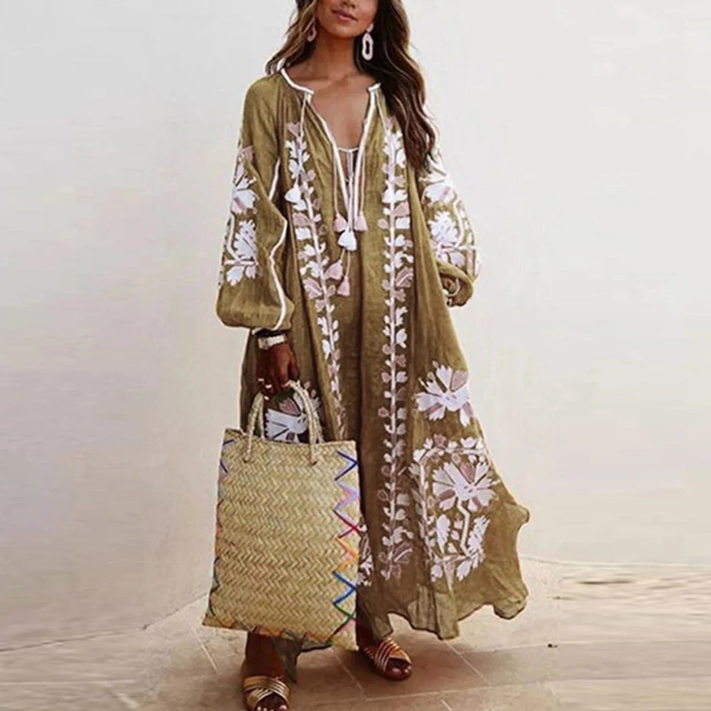 EP | Robes oversize à l'imprimé vintage