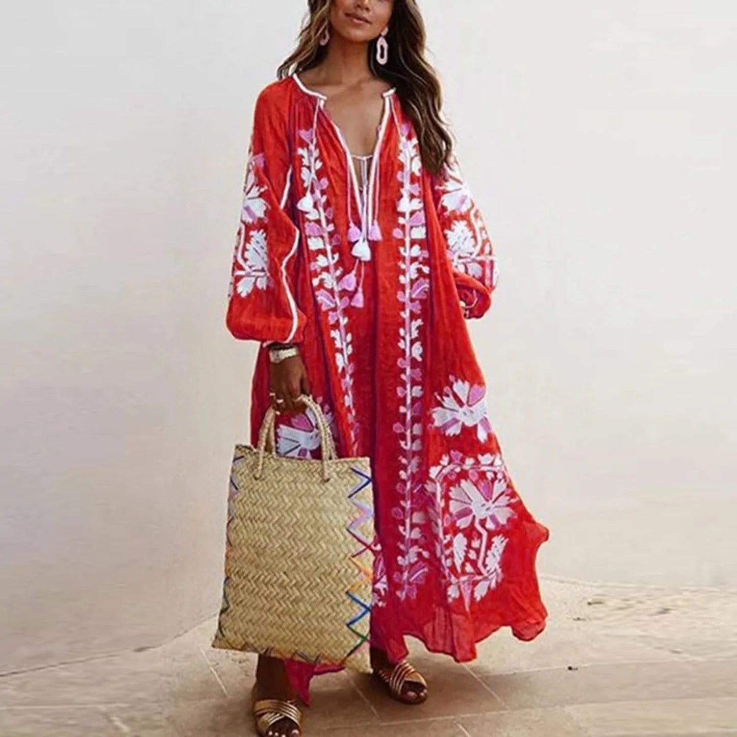 EP | Robes oversize à l'imprimé vintage