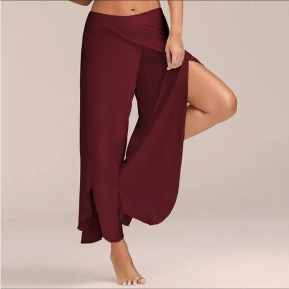 EP | Pantalon de yoga à la coupe large et au design monochrome