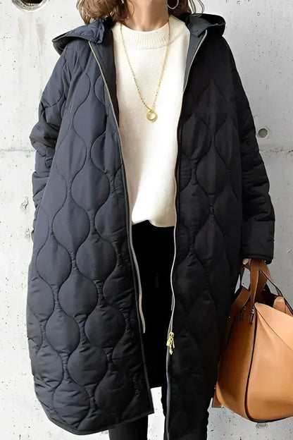 ND | Manteau matelassé avec capuche