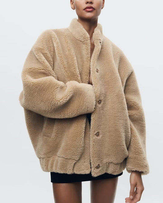 EP | Manteau d'ours en peluche doux