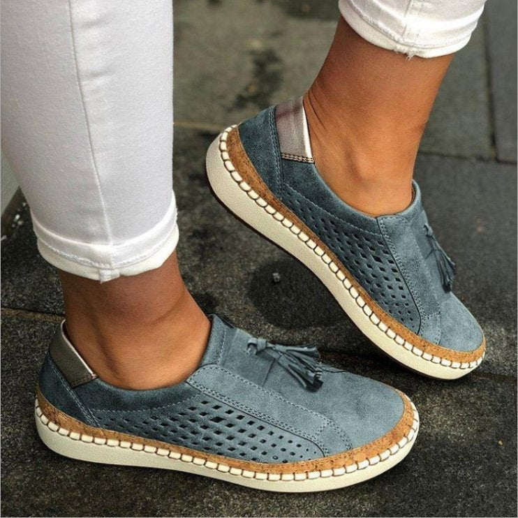ND | Baskets slip-on avec détail de glands