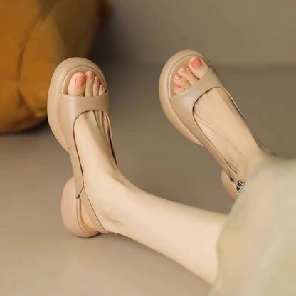 EP | Femmes Chucky Heels Sandales Moderne