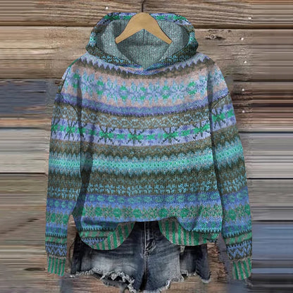 ND | Sweat à capuche confortable à motifs