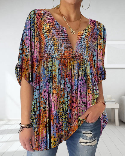ND | Blouse avec col en V
