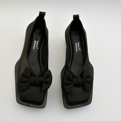 ND | orteil carré bouche plate loafers femmes loafers