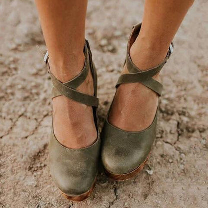 ND | Chaussures compensées encombrantes