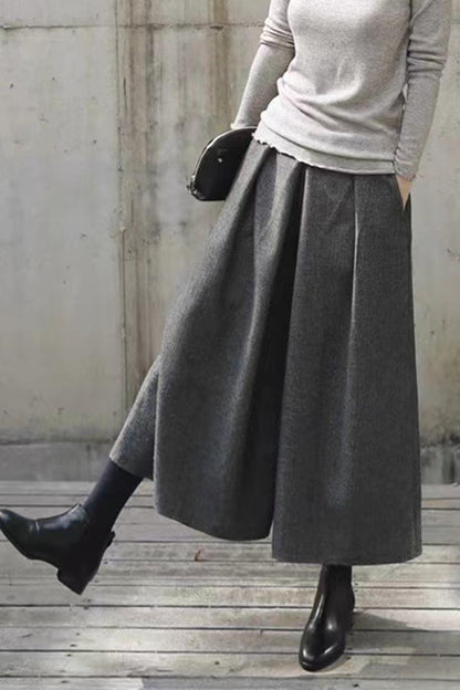 ND | Pantalon élégant à jambe large