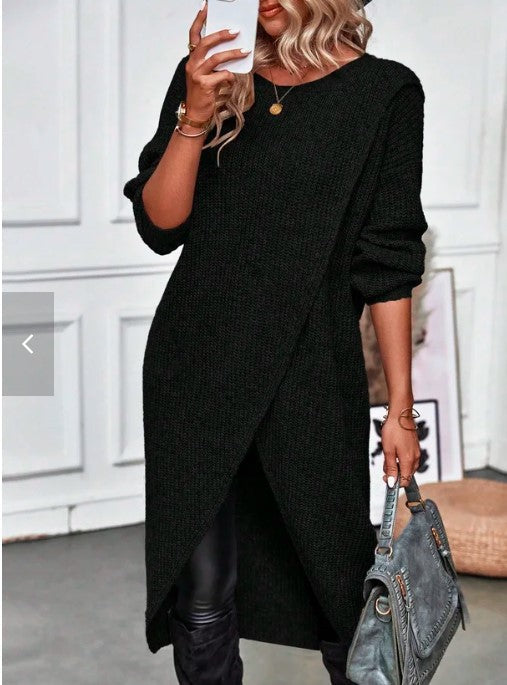 ND | Robe midi à manches longues