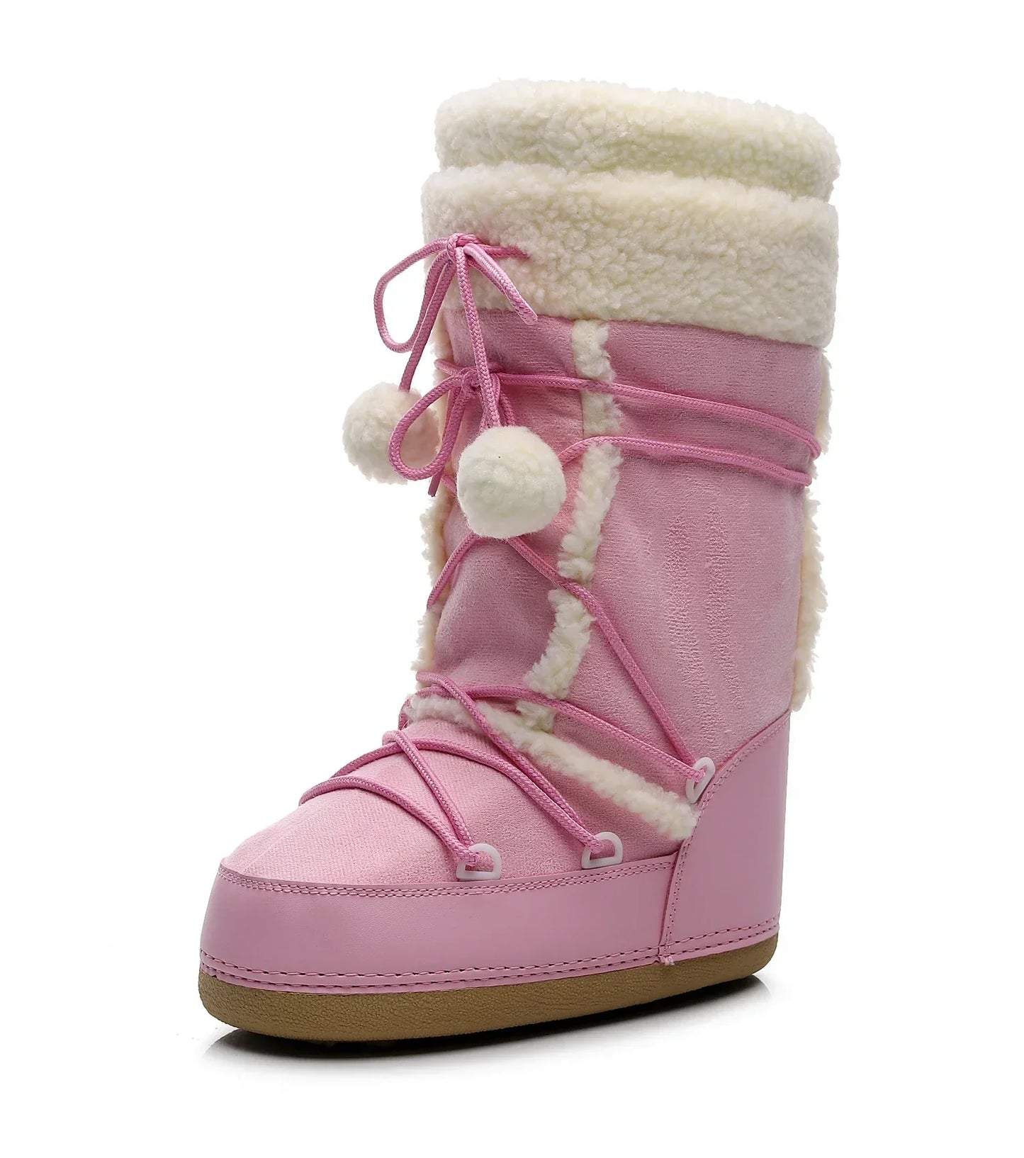 ND | Bottes douillettes en fourrure synthétique