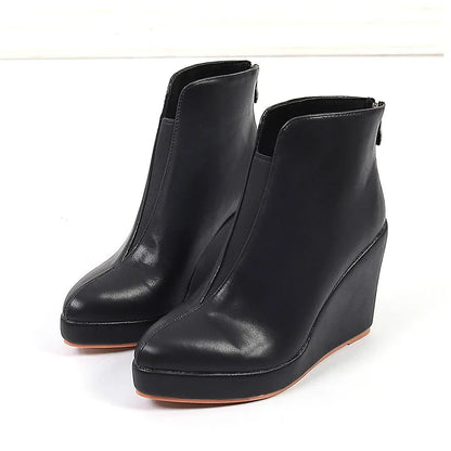 ND | Bottines compensées fines