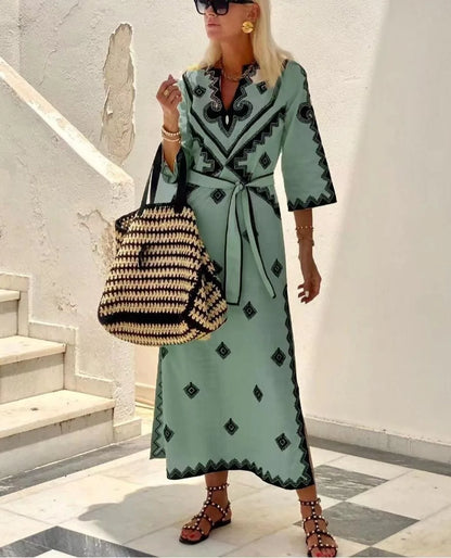 EP | Robe en lin vintage