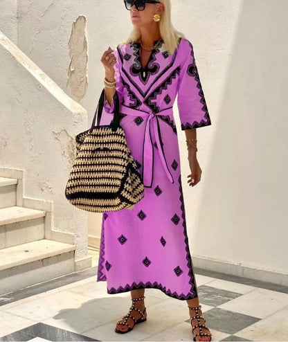 EP | Robe en lin vintage