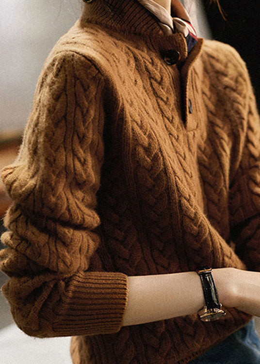 ND | Pull-over en tricot avec boutons