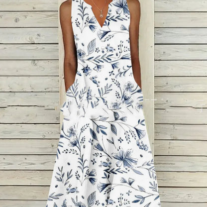 ND | Robe maxi sans manches