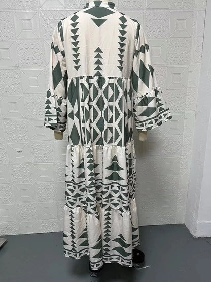 EP | Robe de soleil bohème à manches longues