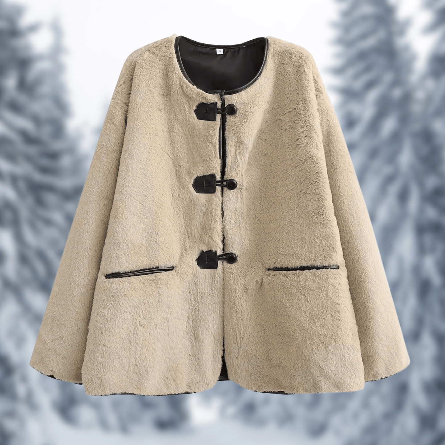 EP | Veste d'hiver en fausse fourrure polaire