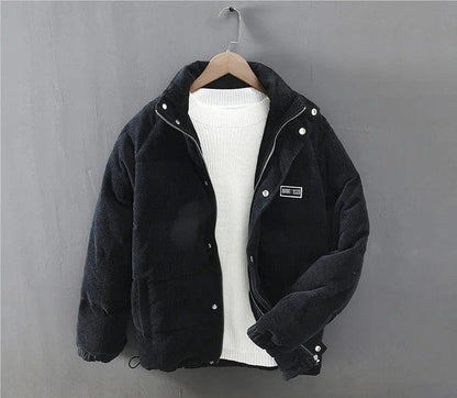 EP | Veste de mode hip-hop en velours rembourré