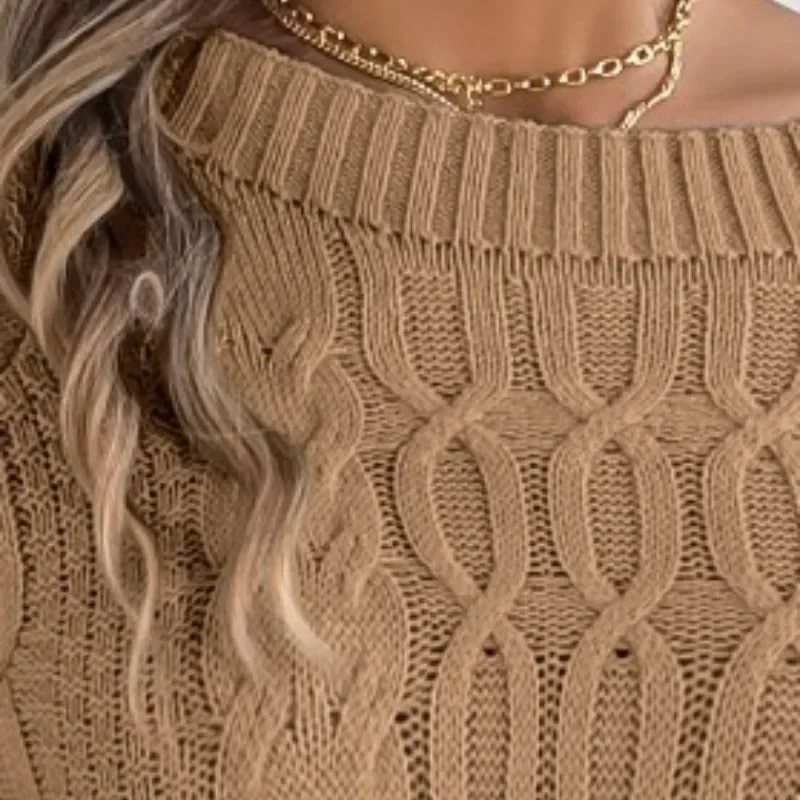 EP | Robe en tricot à manches longues