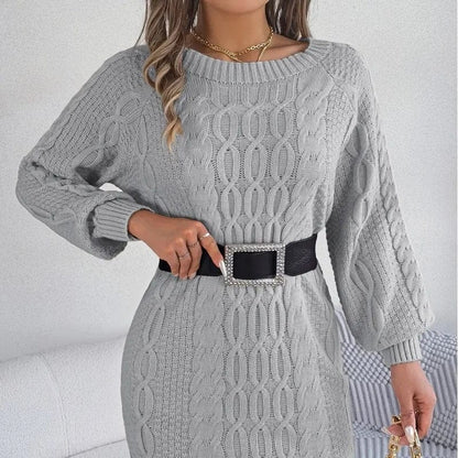 EP | Robe en tricot à manches longues