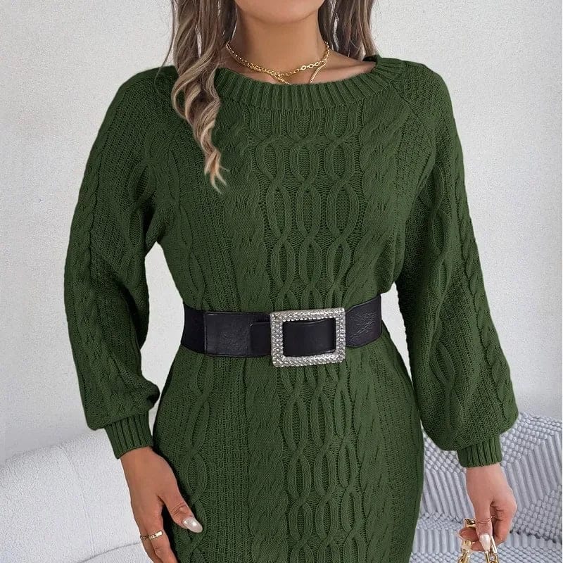 EP | Robe en tricot à manches longues