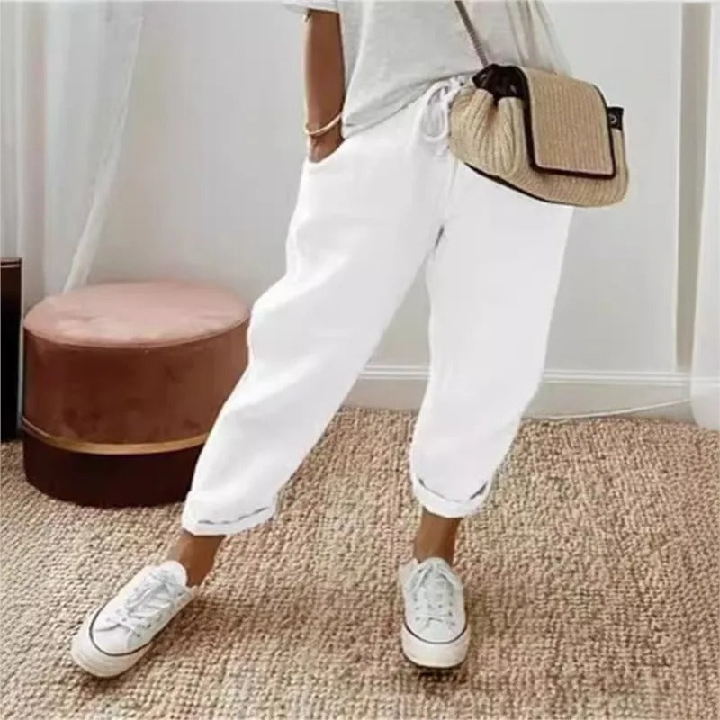 EP | Pantalon d'été boho en coton