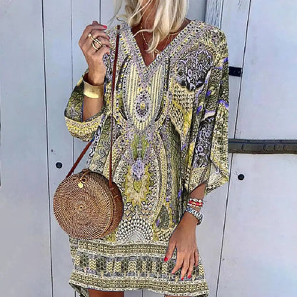 EP | mini-robe boho en loose