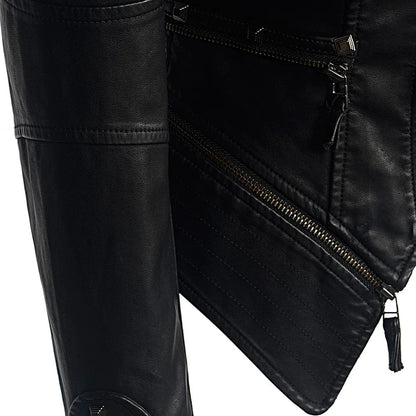 EP | Veste en similicuir pour femme