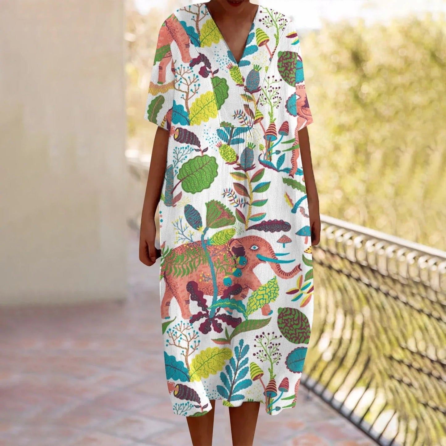 EP | Maxi robe à fleurs