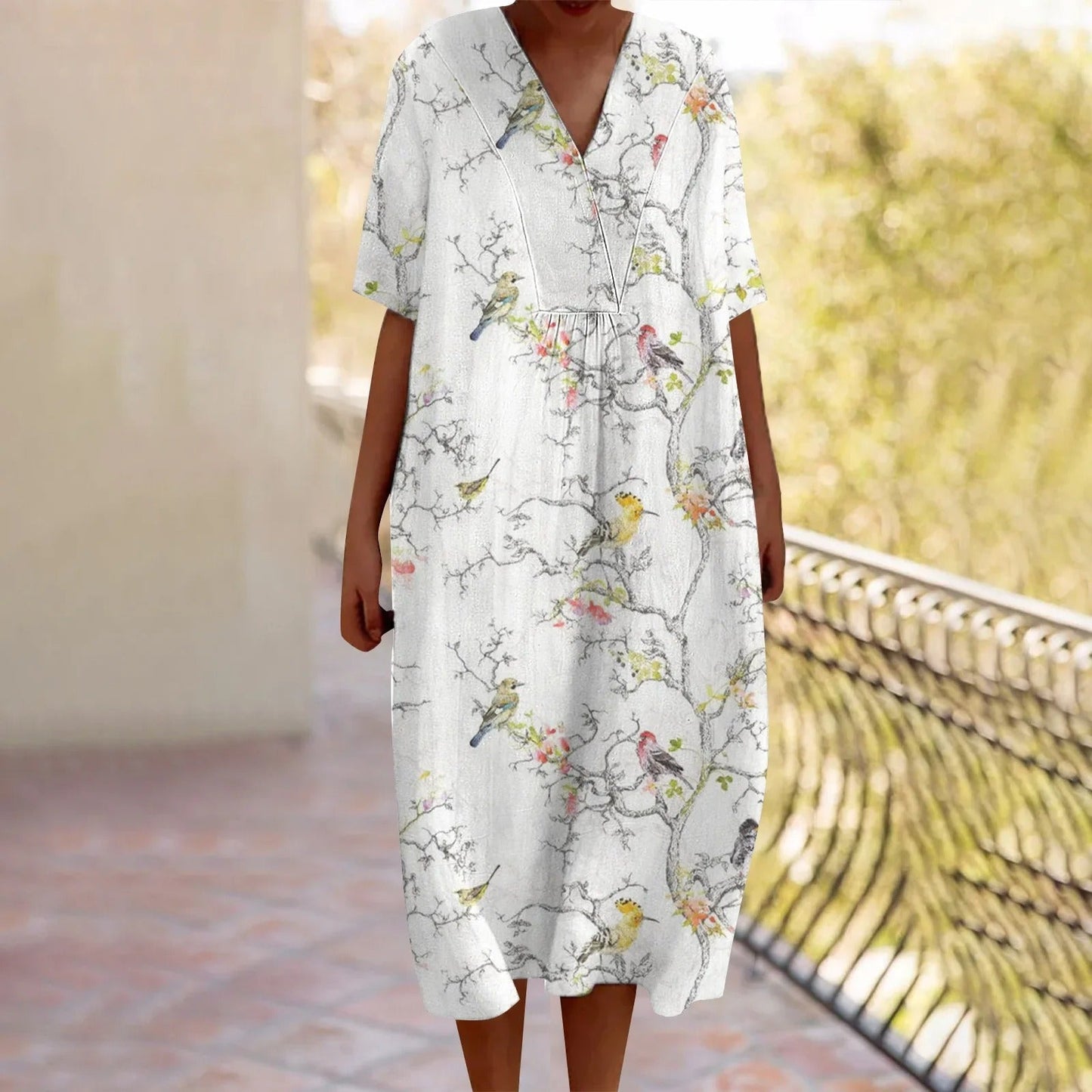 EP | Maxi robe à fleurs