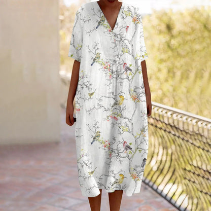 EP | Maxi robe à fleurs