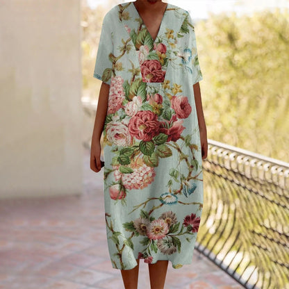 EP | Maxi robe à fleurs