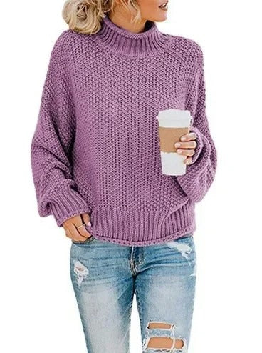 EP | Confortable pull-over Turtle-neck grande taille